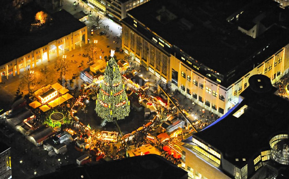 Luftbild Dortmund - Dortmunder Weihnachtsmarkt