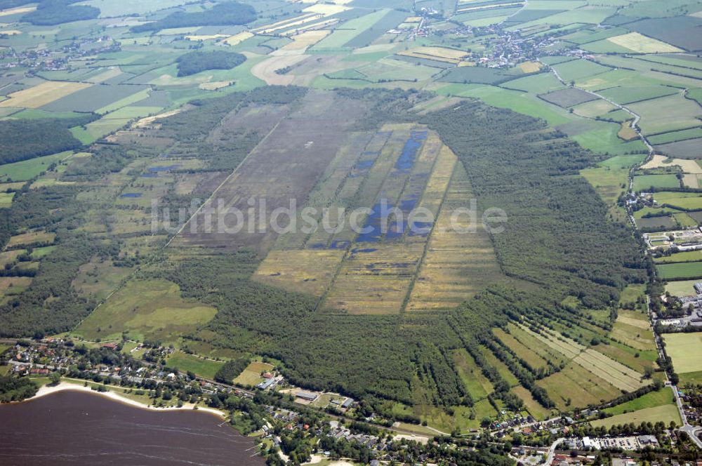 Neumünster aus der Vogelperspektive: Dosenmoor bei Neumünster in Schleswig-Holstein