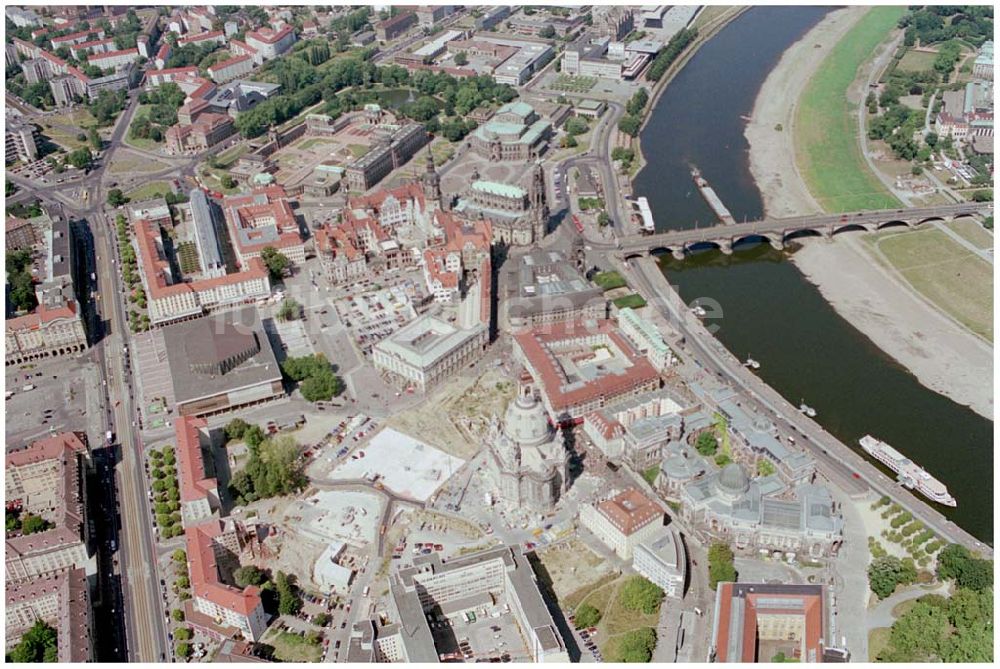 Dresden aus der Vogelperspektive: , Dresden