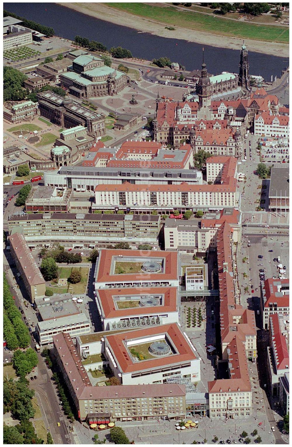 Dresden aus der Vogelperspektive: , Dresden