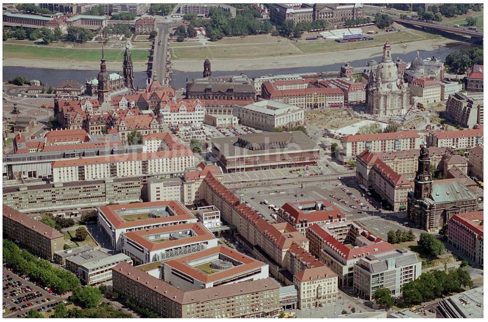 Dresden aus der Vogelperspektive: , Dresden