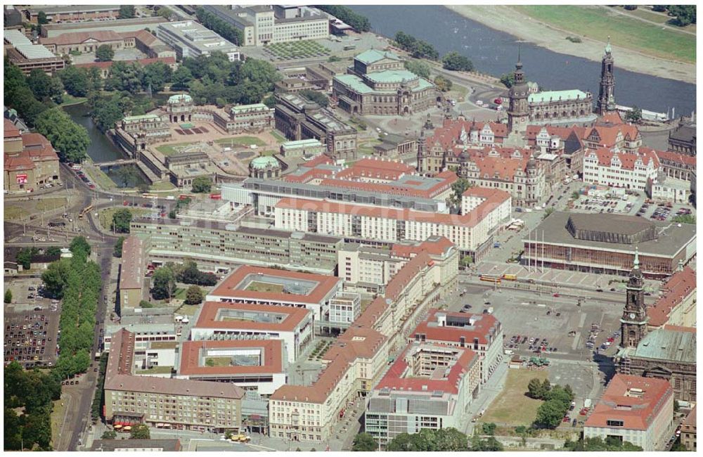 Dresden aus der Vogelperspektive: , Dresden