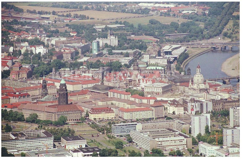 Dresden von oben - , Dresden