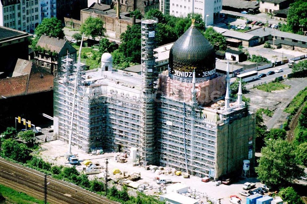 Luftbild Dresden - Dresden -Tabakmoschee Yenidze