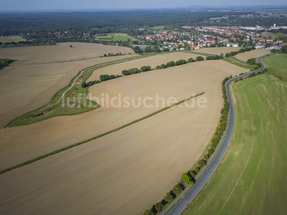 Luftaufnahme Dresden - Dresden Weißig in Dresden im Bundesland Sachsen, Deutschland