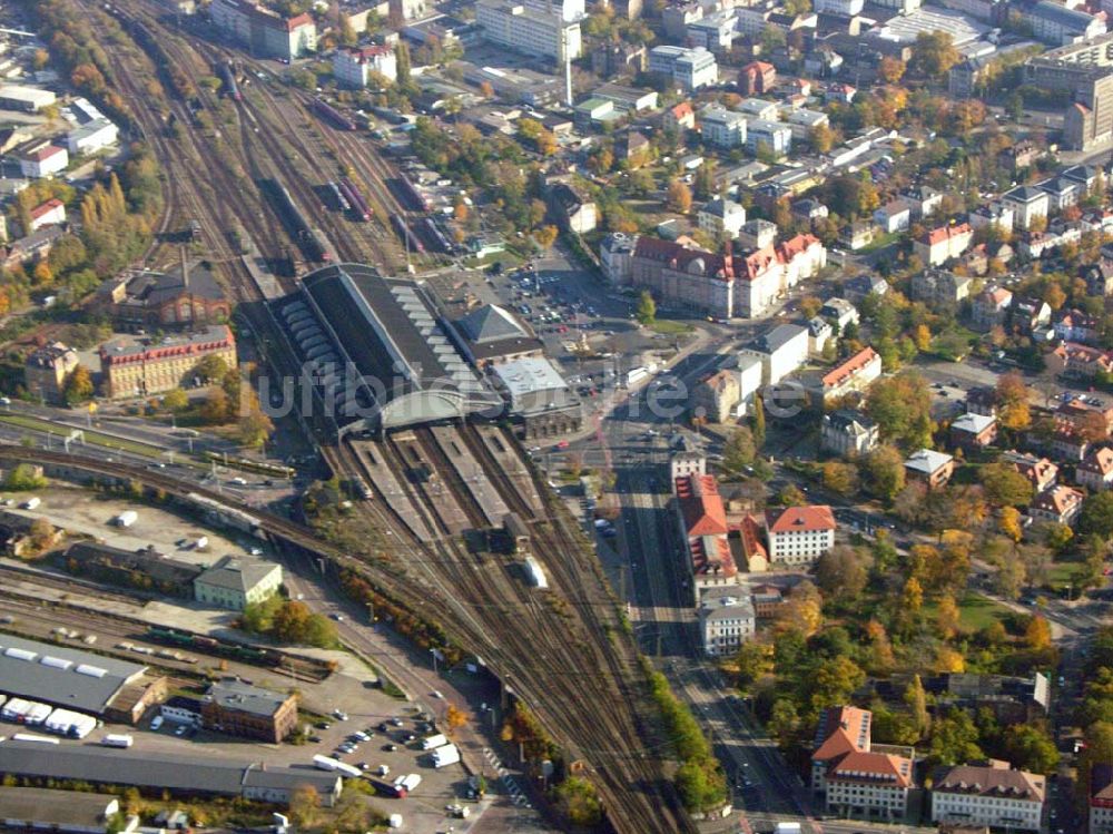 Luftaufnahme Dresden - Dresdner Hauptbahnhof