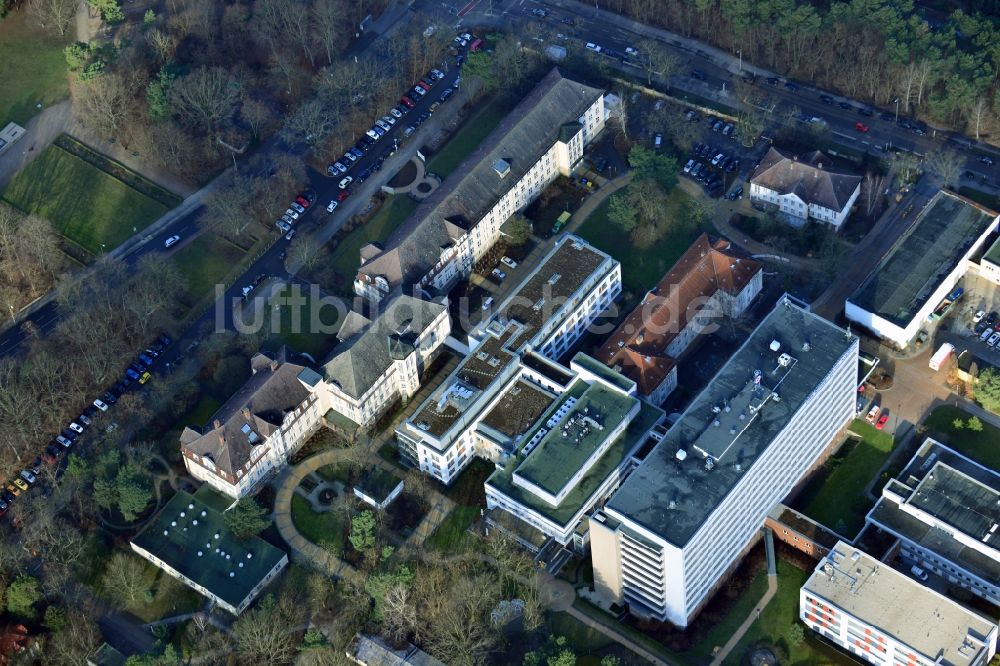 Berlin aus der Vogelperspektive: DRK Klinikum Köpenick im Bundesland Berlin