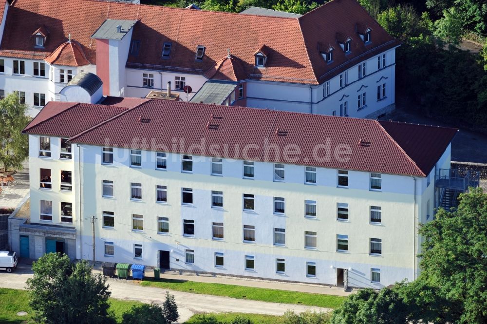 Luftbild Laucha an der Unstrut - DRK Pflegezentrum Laucha im Bundesland Sachsen-Anhalt