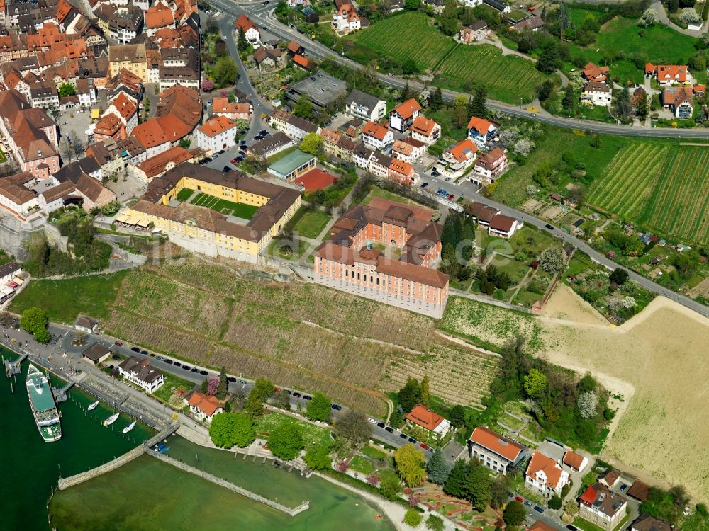 Luftaufnahme Meersburg am Bodensee - Droste-Hülshoff-Gymnasium in Meersburg am Bodensee im Bundesland Baden-Württemberg