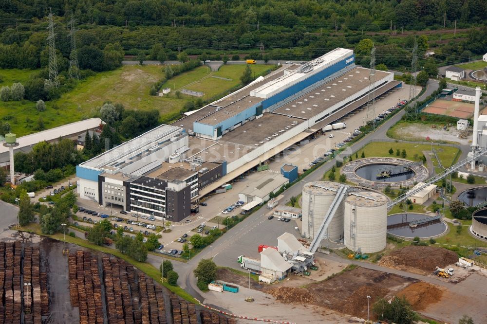 Hagen von oben - Druckzentrum Hagen im Bundesland Nordrhein-Westfalen