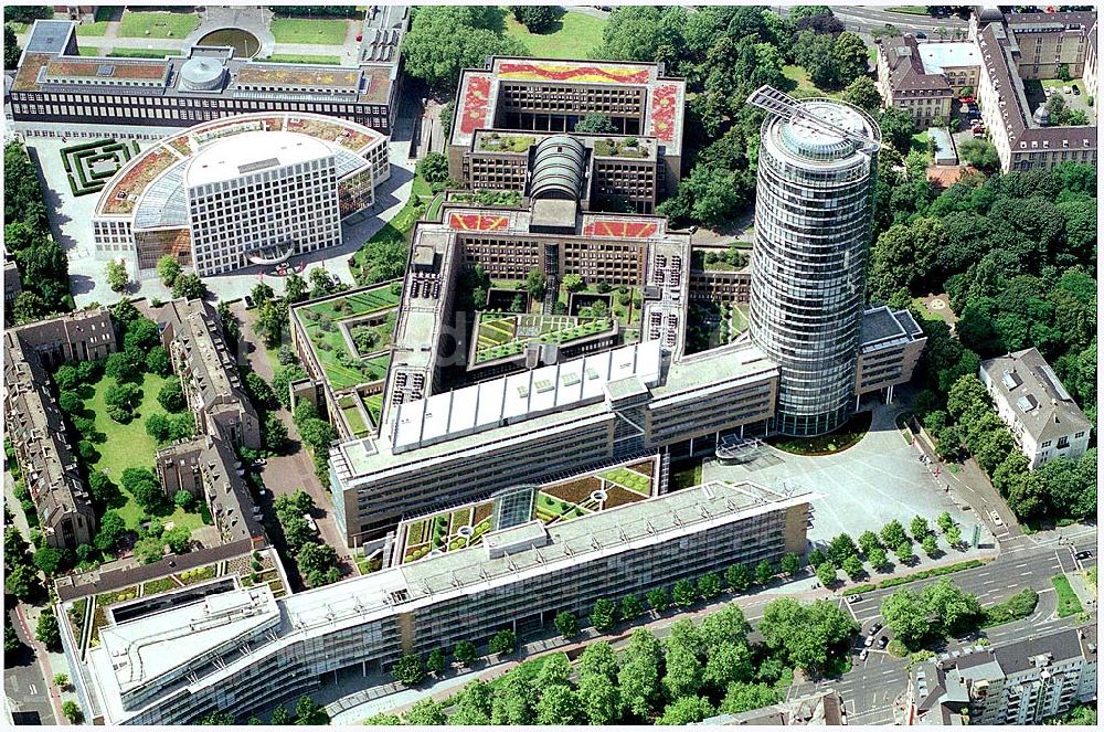 Luftaufnahme Düsseldorf - Düsseldorf Victoria Hochhaus