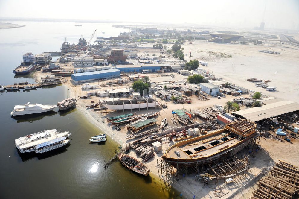 Dubai von oben - Dubai Drydocks World