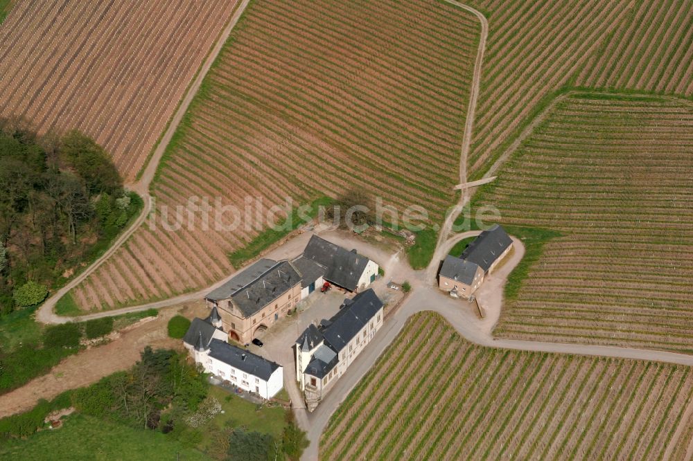 Luftbild Trier - Duisburger Hof im Ortsbezirk Ruwer in Trier im Bundesland Rheinland-Pfalz