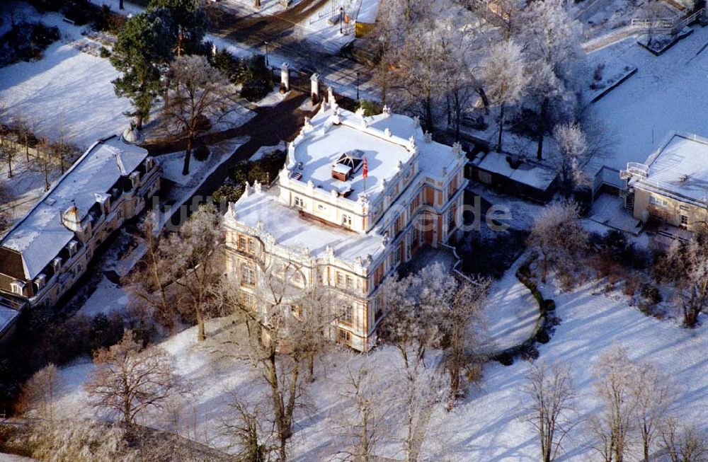 Zeuthen / BRB von oben - DUSSMANN-Villa am Zeuthener See Gemeindeverwaltung Schillerstraße 1, 15738 Zeuthen Gemeinde@Zeuthen.de