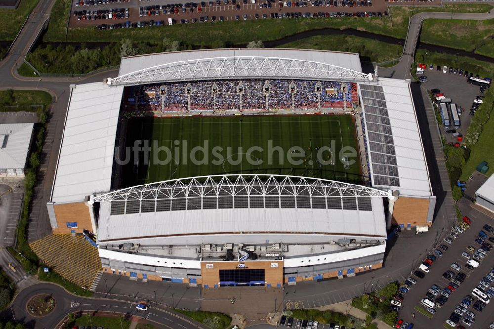 Luftbild Wigan - DW-Stadion in Wigan