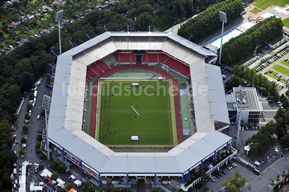 Luftaufnahme Nürnberg - easyCredit-Stadion Nürnberg