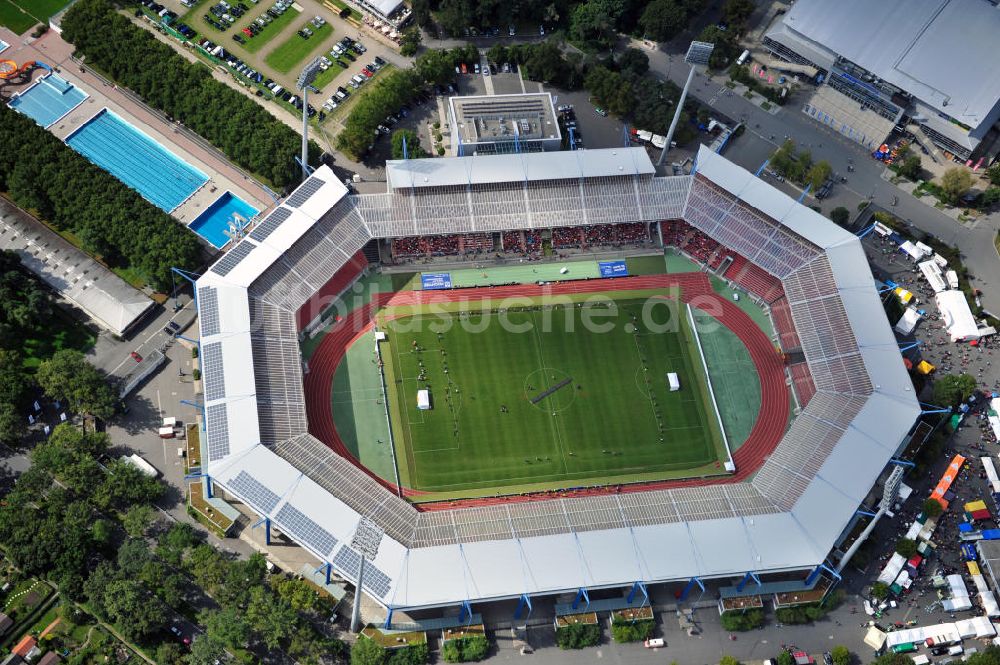 Luftaufnahme Nürnberg - easyCredit-Stadion Nürnberg