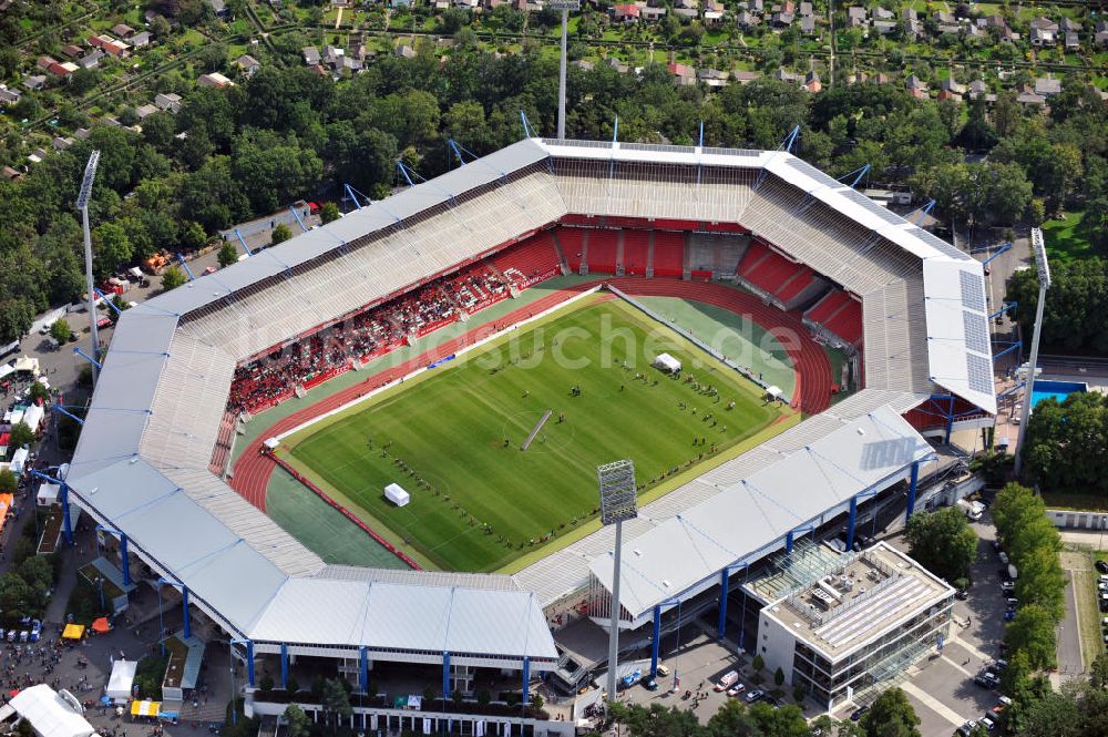 Nürnberg aus der Vogelperspektive: easyCredit-Stadion Nürnberg