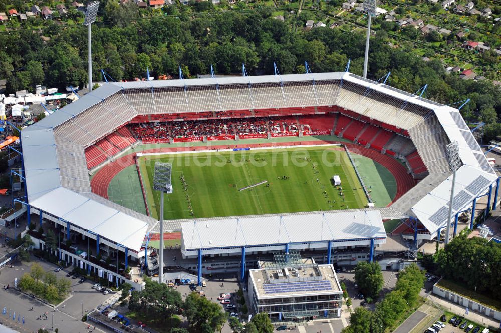 Luftbild Nürnberg - easyCredit-Stadion Nürnberg