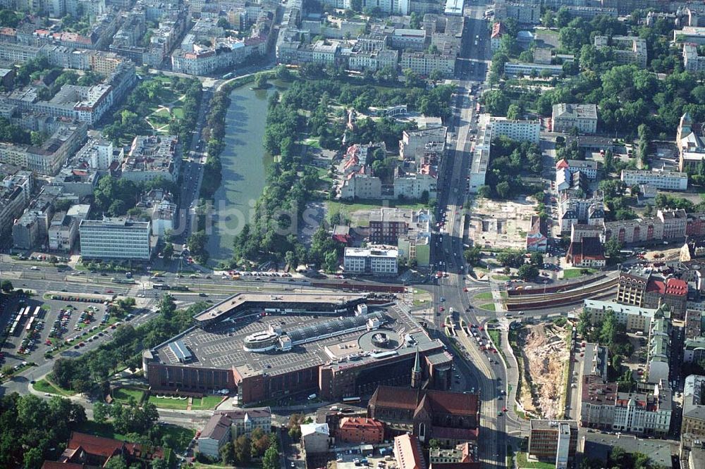 Wroclaw (Polen) von oben - ECE Galeria Dominikañsk - Wroclaw (Polen)