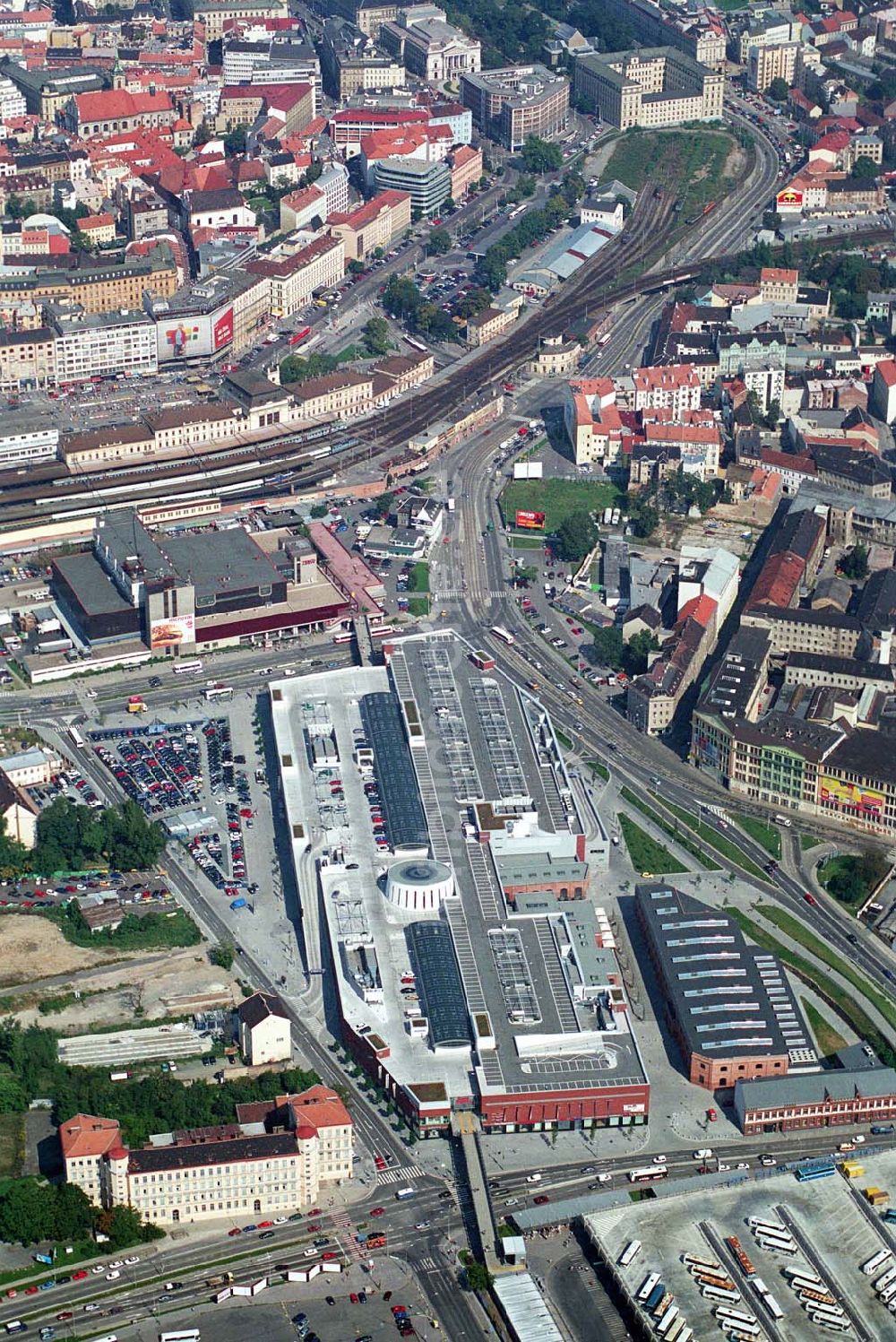 Brno (Tschechien) aus der Vogelperspektive: ECE Galerie Vankovka - Brno (Tschechien)