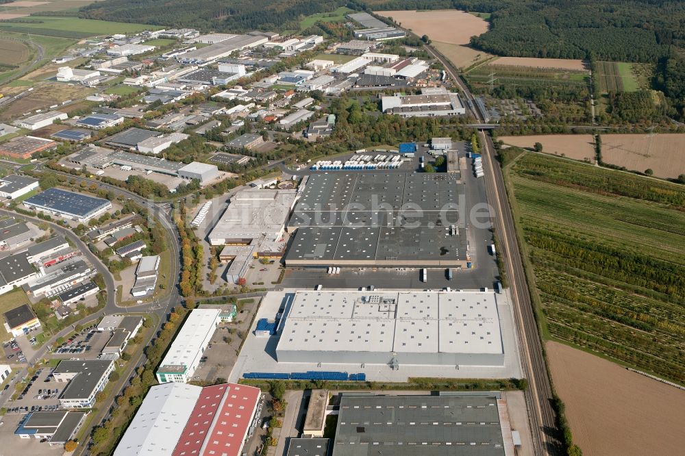 Meckenheim aus der Vogelperspektive: EDEKA Logistikzentrum in Meckenheim im Bundesland Nordrhein-Westfalen