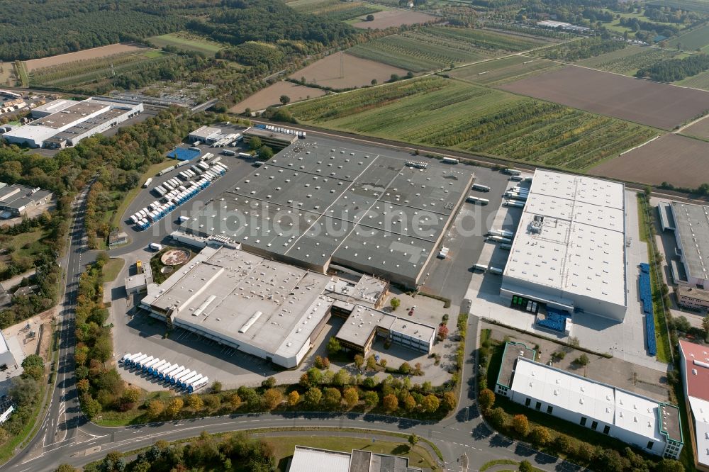 Meckenheim von oben - EDEKA Logistikzentrum in Meckenheim im Bundesland Nordrhein-Westfalen