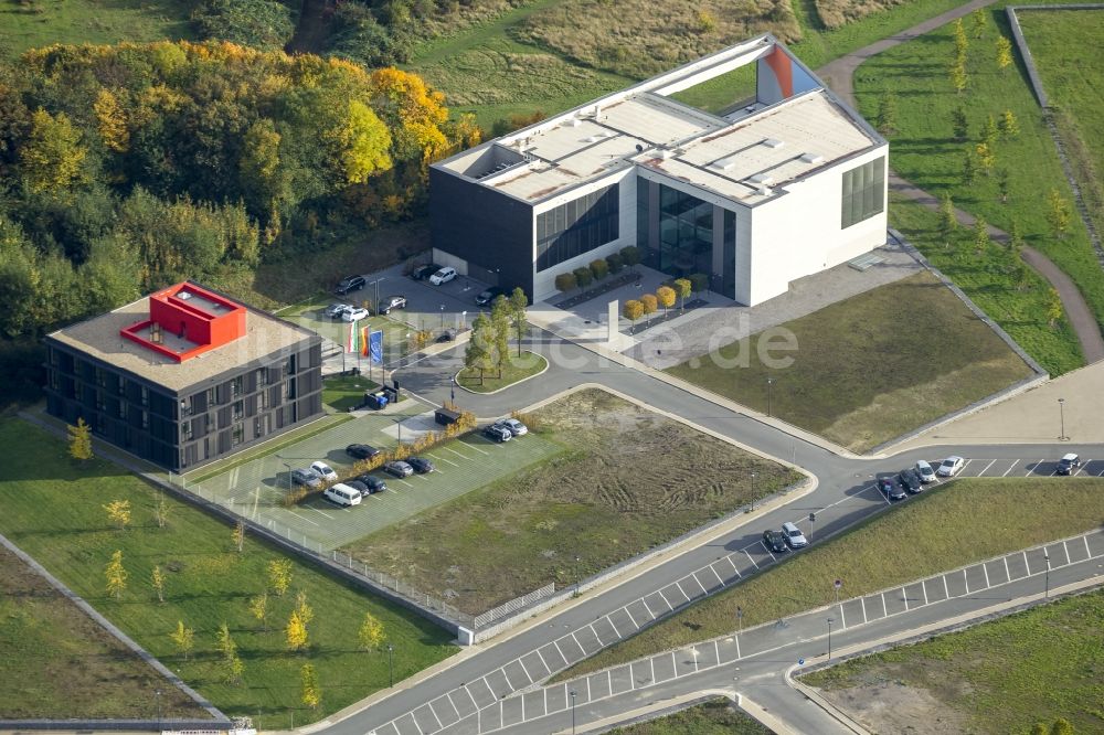 Luftaufnahme Bochum - EGR Strategiezentrum Gesundheit NRW im BioMedizinPark Gesundheitscampus in Bochum Oesterende im Bundesland Nordrhein-Westfalen NRW