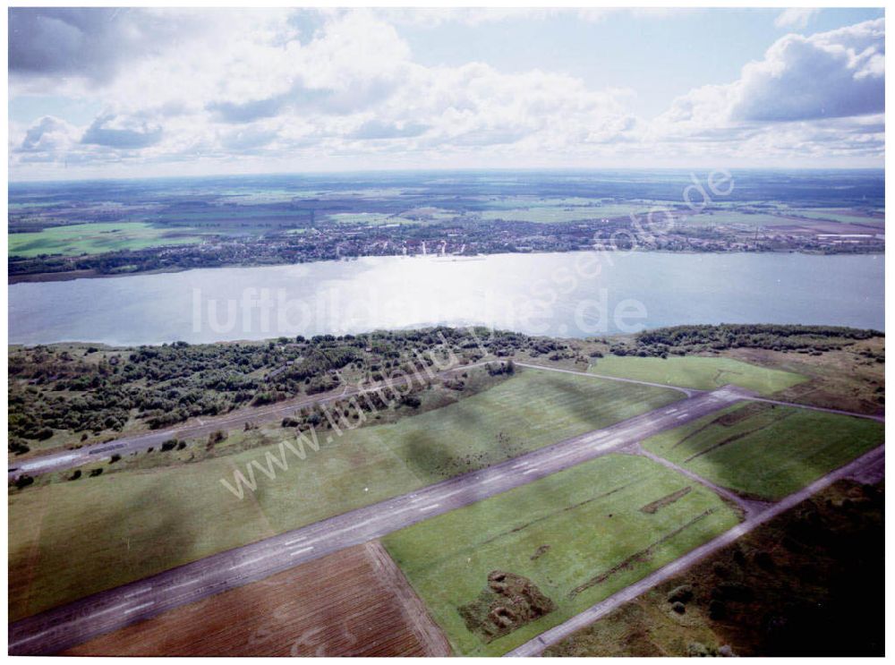 Luftbild Ribnitz-Damgarten / Mecklenburg Vorpommern - ehem. Flugplatz Ribnitz-Damgarten / Mecklenburg Vorpommern / 27.09.02