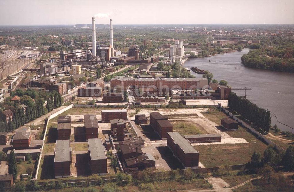 Berlin - Lichtenberg aus der Vogelperspektive: ehem. JVA Berlin - Rummelsburg