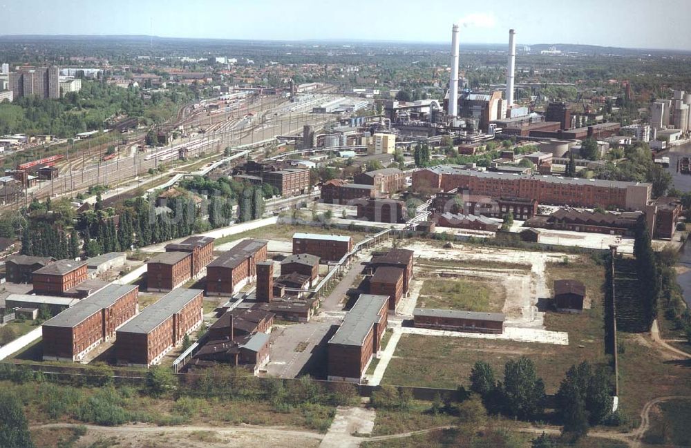 Luftaufnahme Berlin - Lichtenberg - ehem. JVA Berlin - Rummelsburg