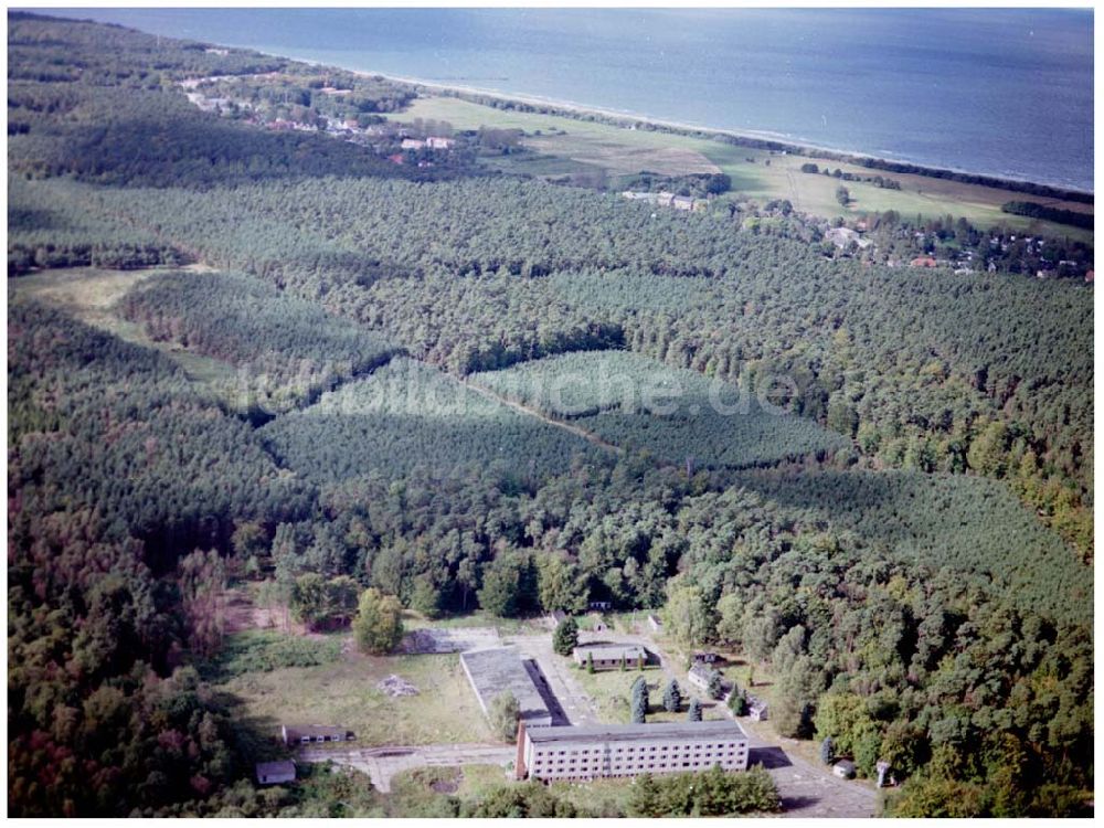 Luftbild Graal-Müritz / Mecklenburg Vorpommern - ehem. NVA-Kaserne in Graal - Müritz / Mecklenburg Vorpommern / 27.09.02