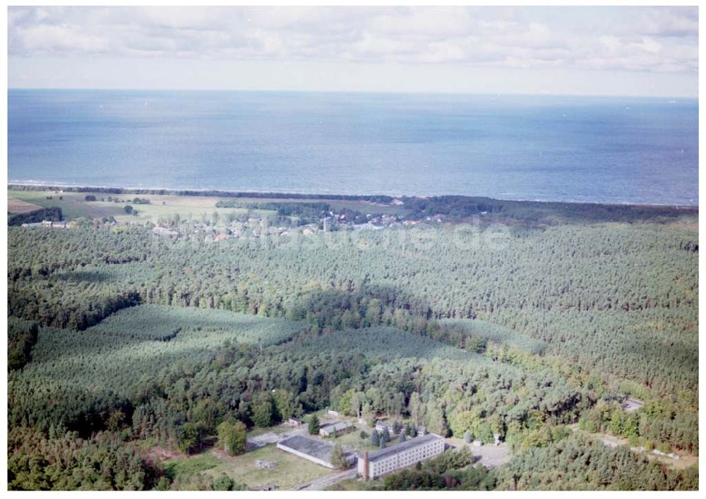 Luftaufnahme Graal-Müritz / Mecklenburg Vorpommern - ehem. NVA-Kaserne in Graal - Müritz / Mecklenburg Vorpommern / 27.09.02