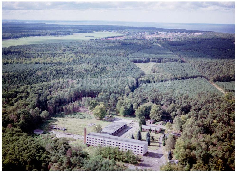 Graal-Müritz / Mecklenburg Vorpommern von oben - ehem. NVA - Kaserne in Graal - Müritz / Mecklenburg Vorpommern / 27.09.02