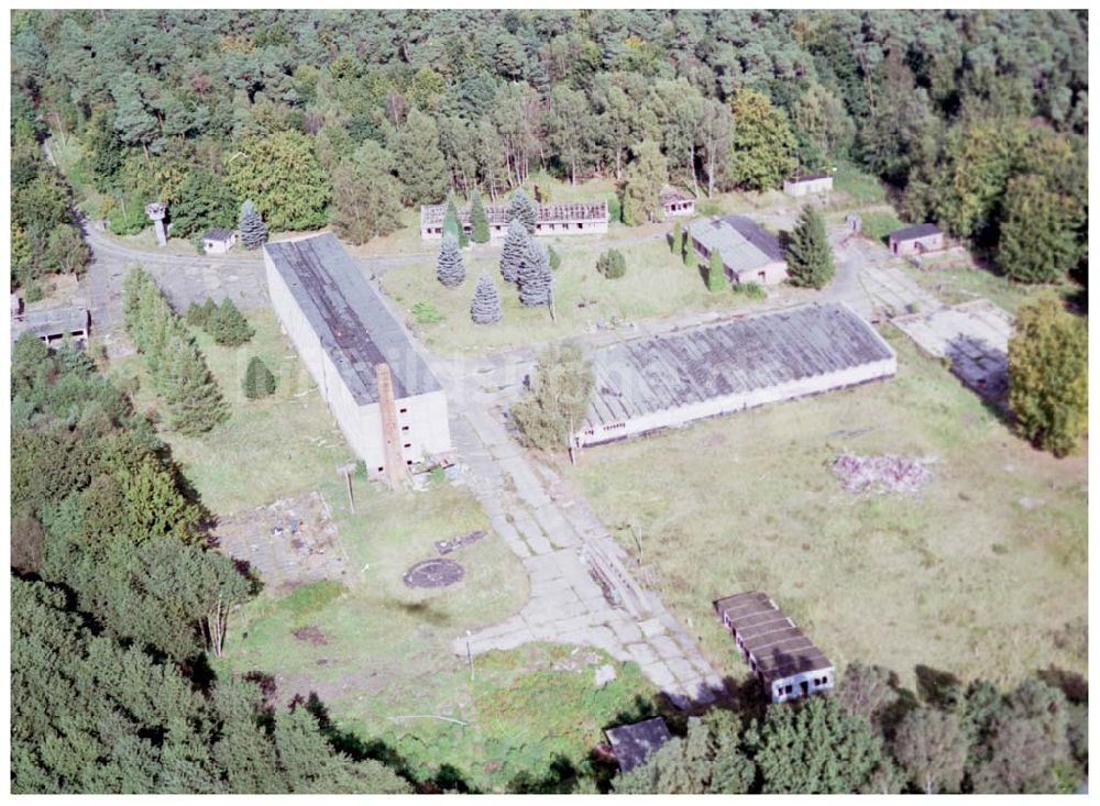 Luftbild Graal-Müritz / Mecklenburg Vorpommern - ehem. NVA - Kaserne in Graal - Müritz / Mecklenburg Vorpommern / 27.09.02