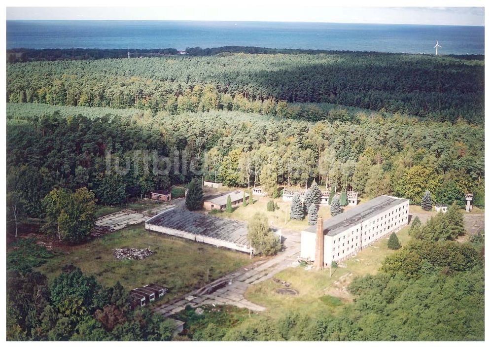 Luftbild Graal-Müritz / Mecklenburg Vorpommern - ehem. NVA - Kaserne in Graal - Müritz / Mecklenburg Vorpommern / 27.09.02