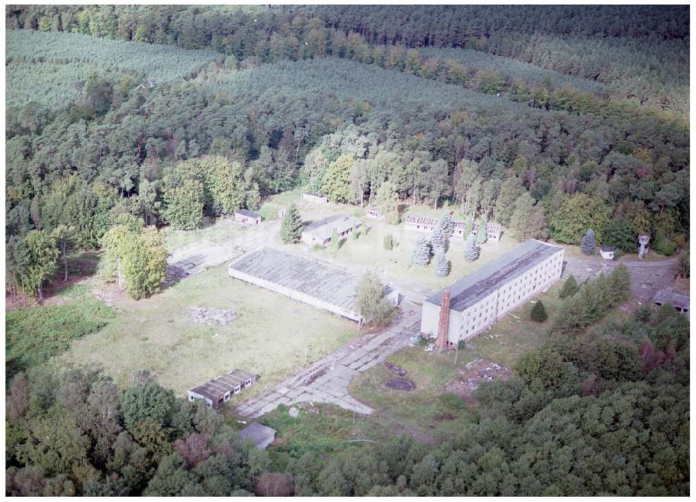 Graal-Müritz / Mecklenburg Vorpommern von oben - ehem. NVA - Kaserne in Graal - Müritz / Mecklenburg Vorpommern / 27.09.02