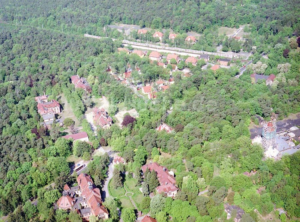 Luftaufnahme Beelitz - Ehem. russ. Militärlazarett in Beelitz.