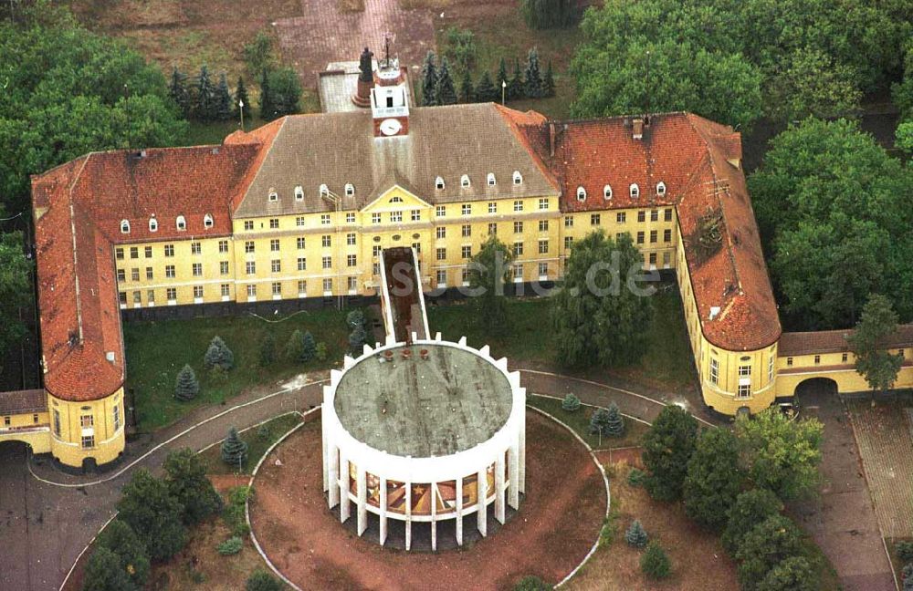 Wünsdorf aus der Vogelperspektive: ehem. russische Garnision Wünsdorf in Brandenburg