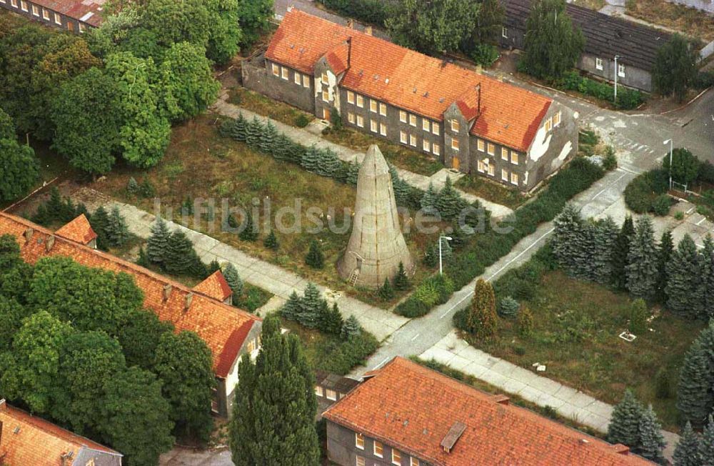 Wünsdorf aus der Vogelperspektive: ehem. russische Garnision Wünsdorf in Brandenburg