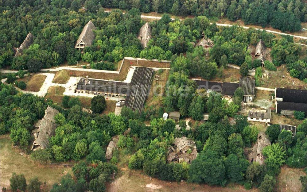 Wünsdorf von oben - ehem. russische Garnision Wünsdorf in Brandenburg