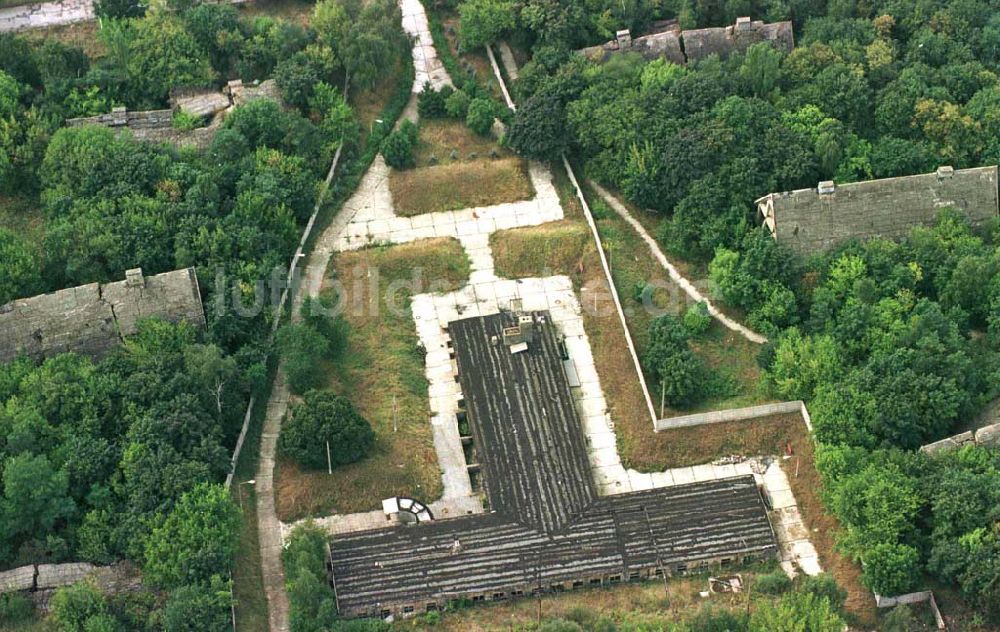 Wünsdorf aus der Vogelperspektive: ehem. russische Garnision Wünsdorf in Brandenburg