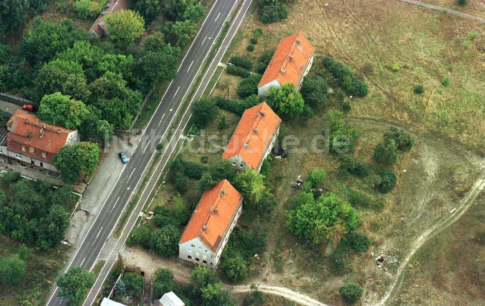 Luftbild Wünsdorf - ehem. russische Garnision Wünsdorf in Brandenburg