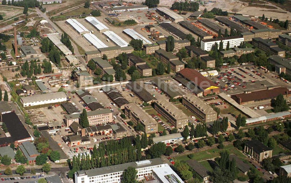 Luftbild Berlin - ehem. Wachregimentkaserne Adlershof