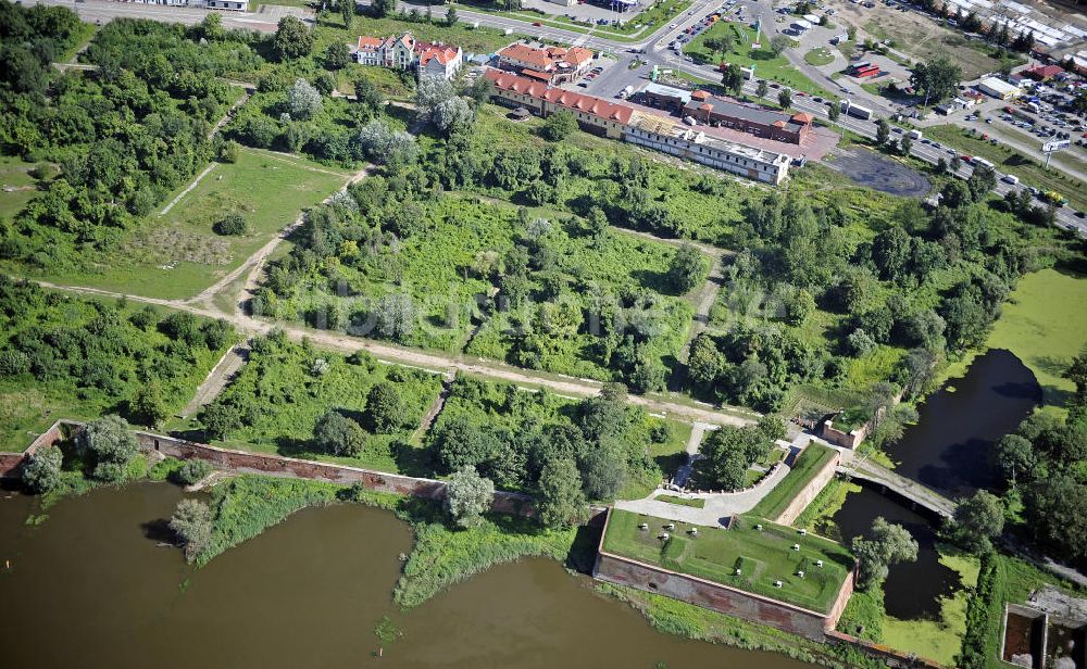 Luftbild Kostrzyn / Küstrin - Ehemalige Festung und Altstadt Kostrzyn