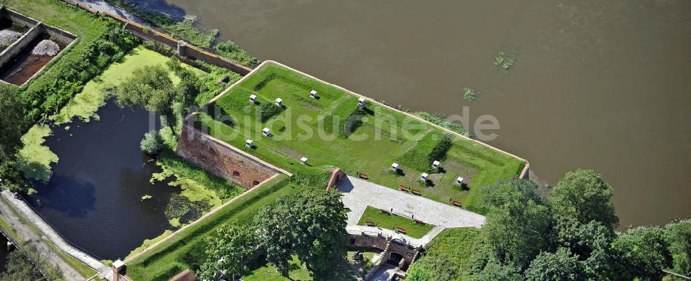 Luftbild Kostrzyn / Küstrin - Ehemalige Festung Kostrzyn