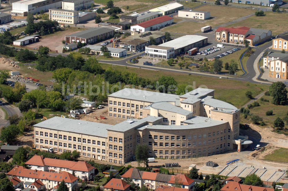 Luftaufnahme Bitterfeld-Wolfen - Ehemalige Filmfabrik Wolfen