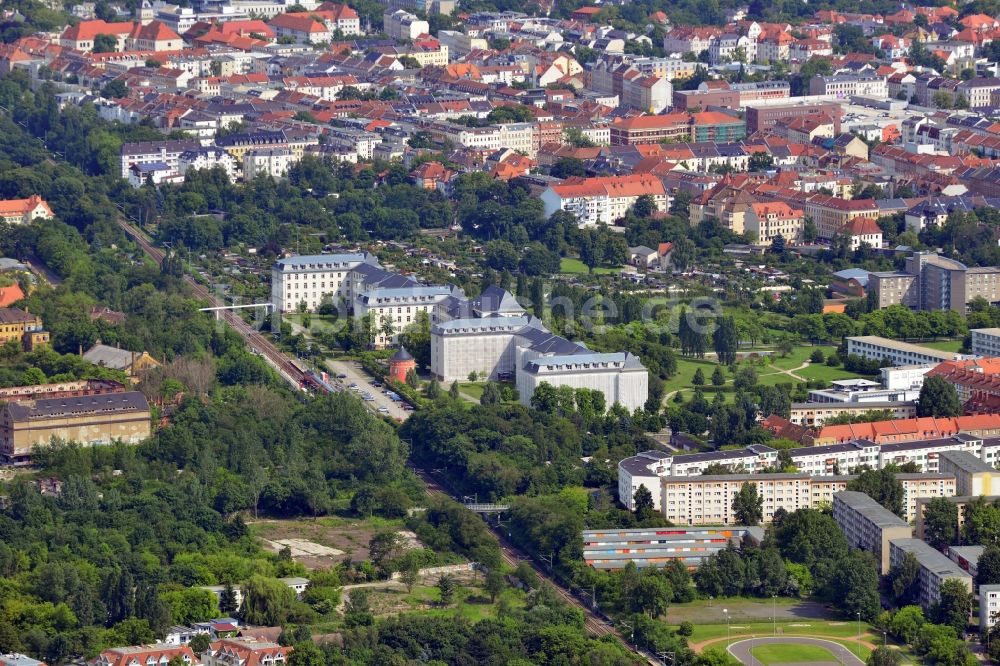 Luftbild Leipzig - Ehemalige Georg - Schumann - Kaserne in Leipzig im Bundesland Sachsen