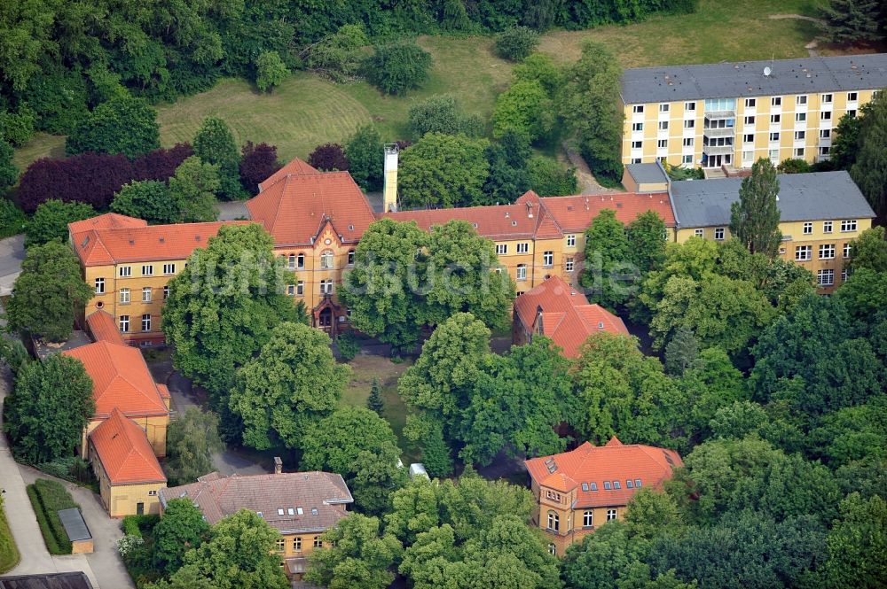 Berlin von oben - Ehemalige Kinderklinik in Berlin Lichtenberg