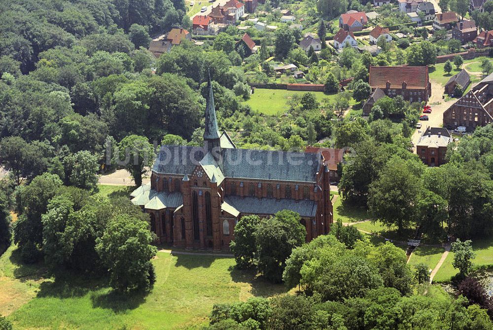 Luftbild Bad Doberan - Ehemalige Klosterkirche Bad Doberan - monastery church in Bad Doberan